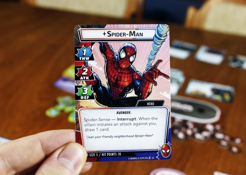Spider-Man Hero card